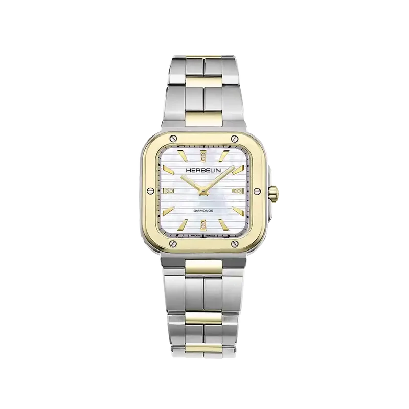 Montre Herbelin Cap Camarat Square 17546BT1N89