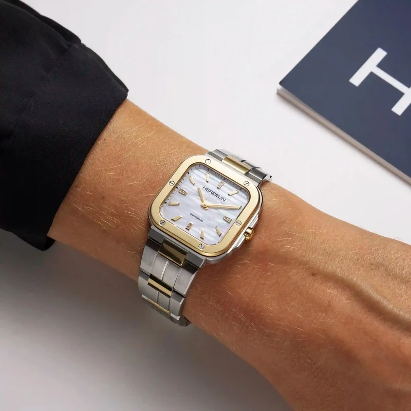 Montre Herbelin Cap Camarat Square 17546BT1N89