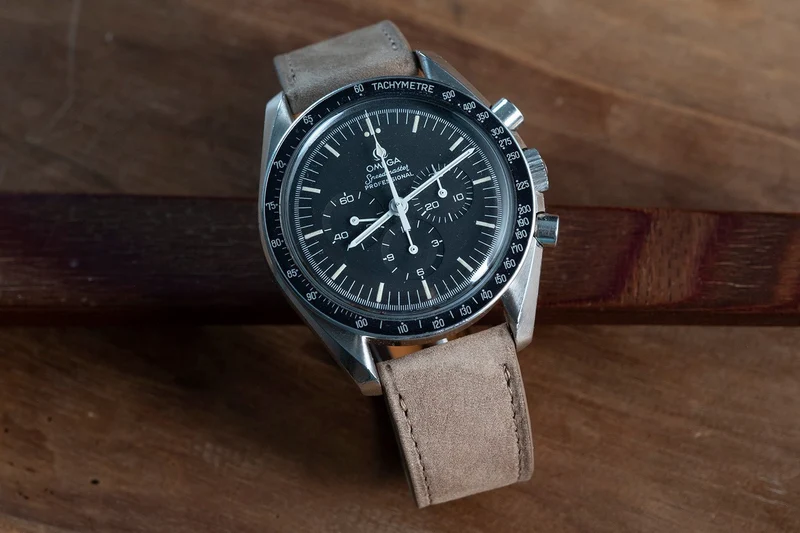 Bracelet de montre nubuck Cappuccino