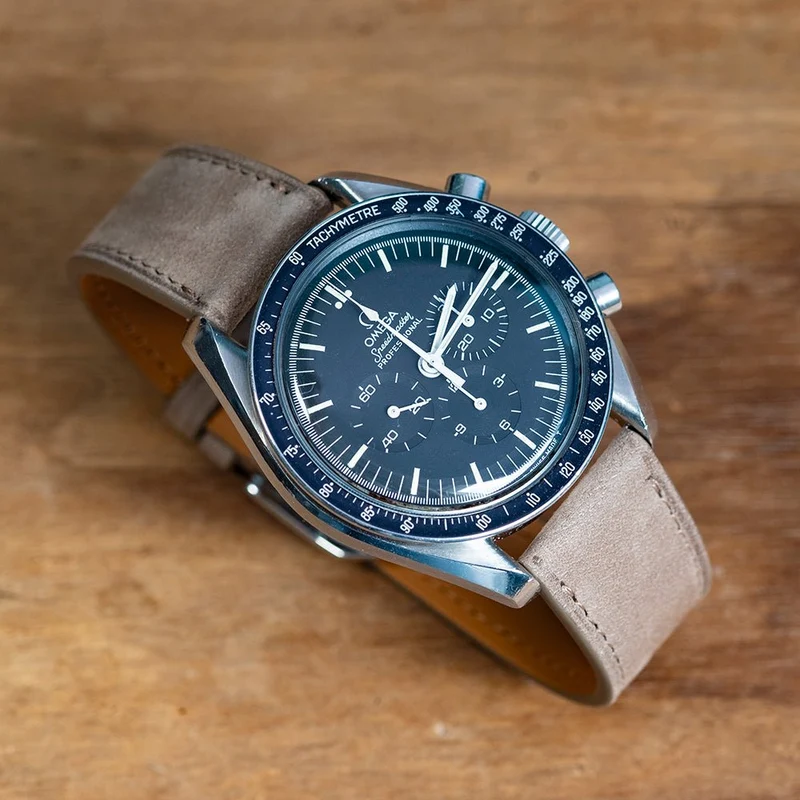 Bracelet de montre nubuck Cappuccino