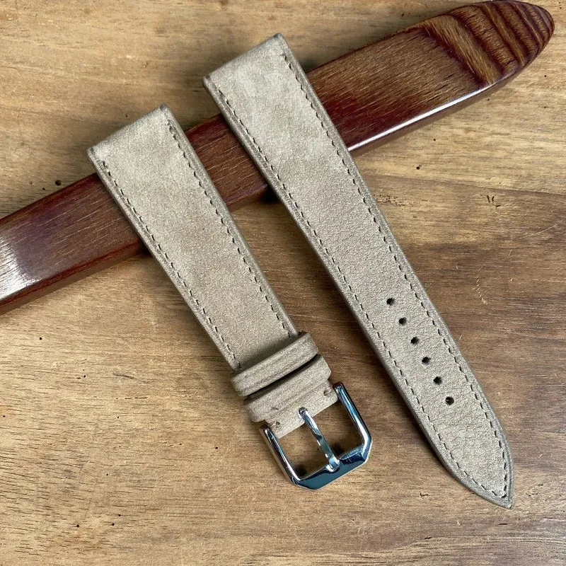 Bracelet de montre nubuck Cappuccino