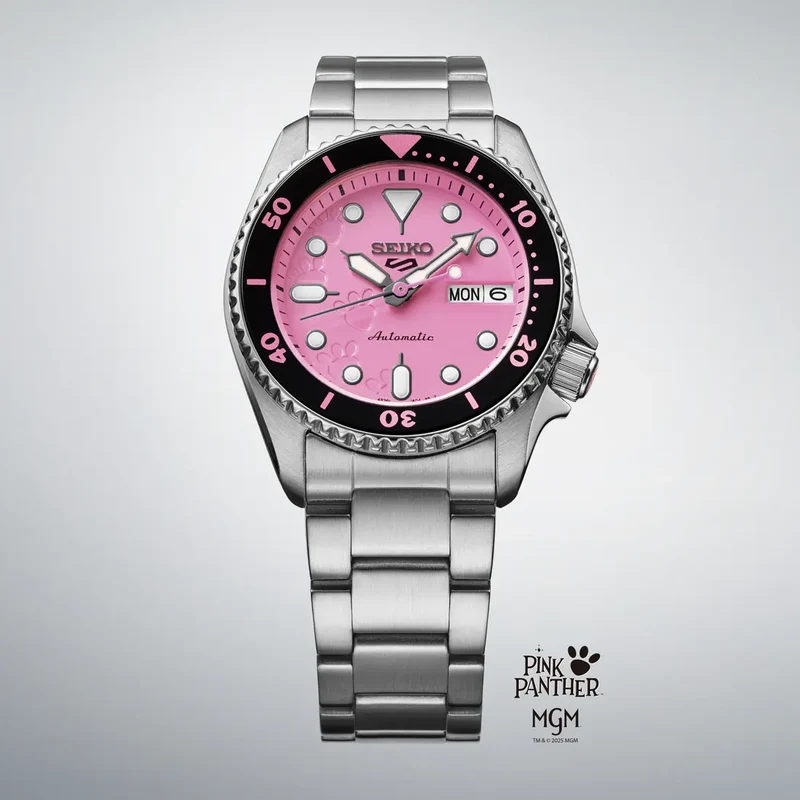 Montre Seiko 5 Édition Limitée Pink Panther