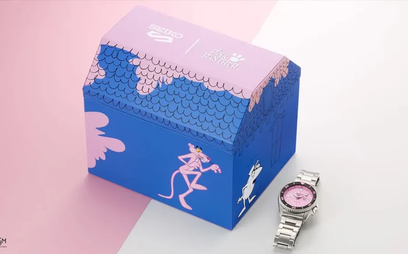 Montre Seiko 5 Édition Limitée Pink Panther