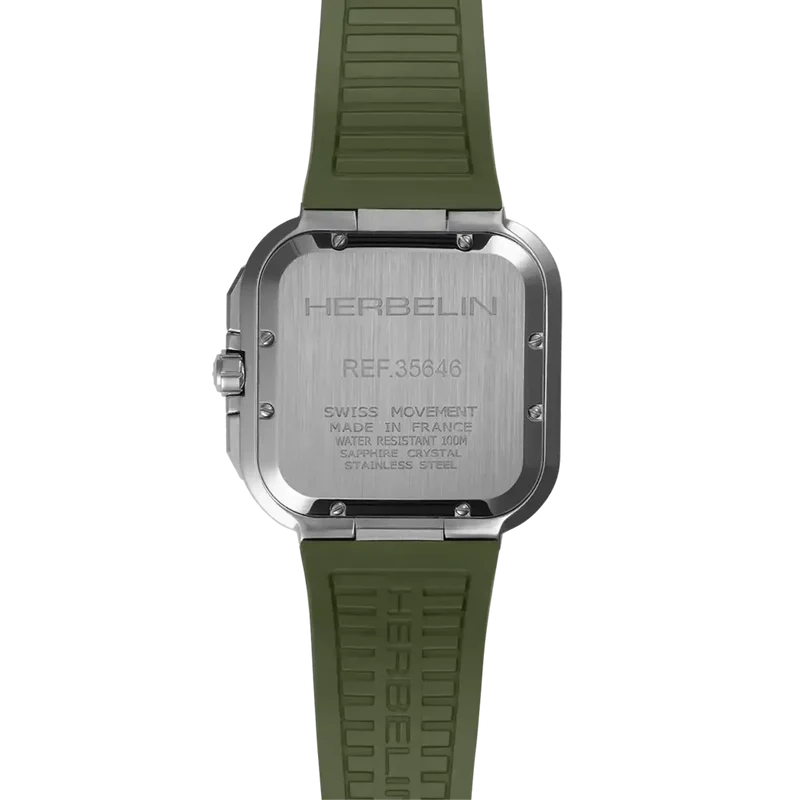 Montre Herbelin Cap Camarat Square Chronographe 35646A116CK