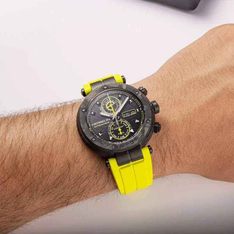Montre Herbelin Newport Carbon Titanium Edition limitée