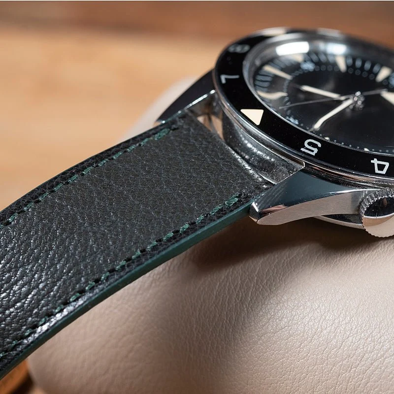 Bracelet de montre vert anglais