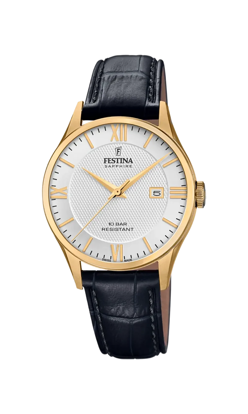 Montre Festina Suisse Cuir F20010_2