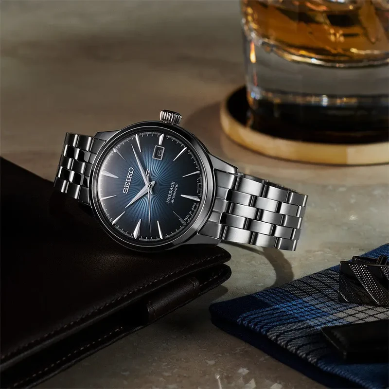 Montre Seiko Présage Cocktail Blue Moon SRPB41J1