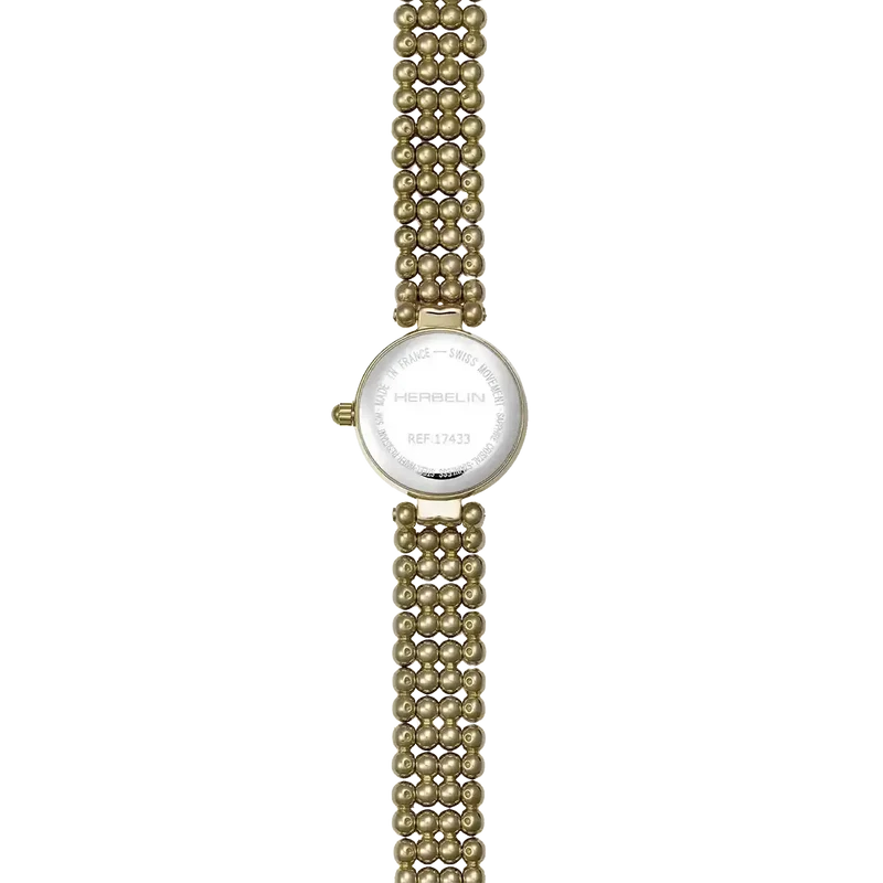 Montre Herbelin Perles Mini Diamants 17433BP1N89