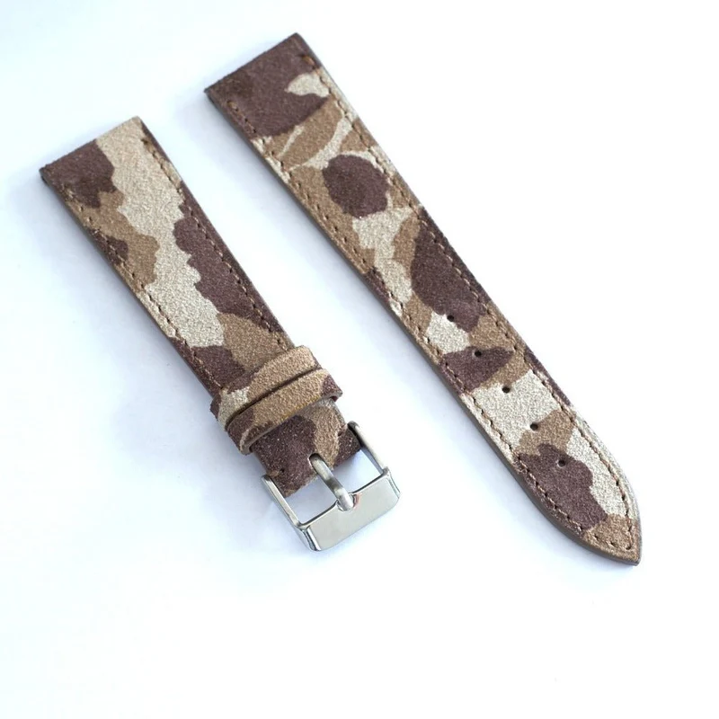 Bracelet suède camouflage