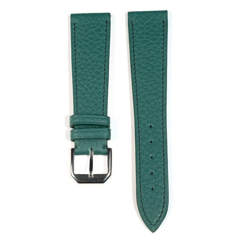 Bracelet de montre taurillon vert