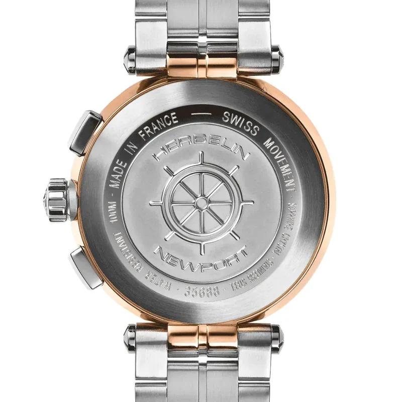 Montre Herbelin Newport Chronographe Lady 35688BTR19