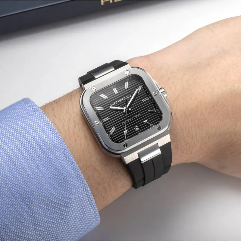 Montre Herbelin Cap Camarat Square Automatique 1646A14CA