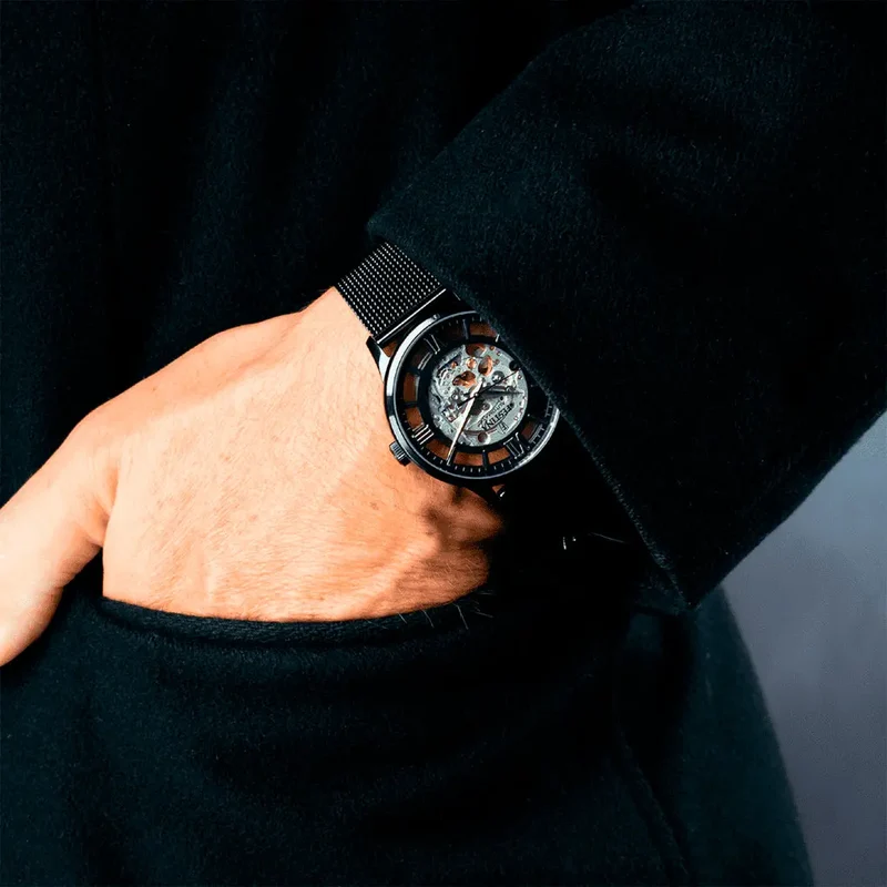 Montre Festina Automatique Black Squeleton F20535_1