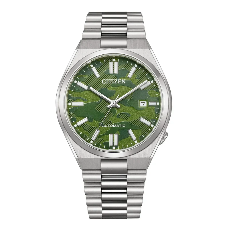 Montre Citizen Tsuyosa Vert Camo 40 mm NJ0159-86X