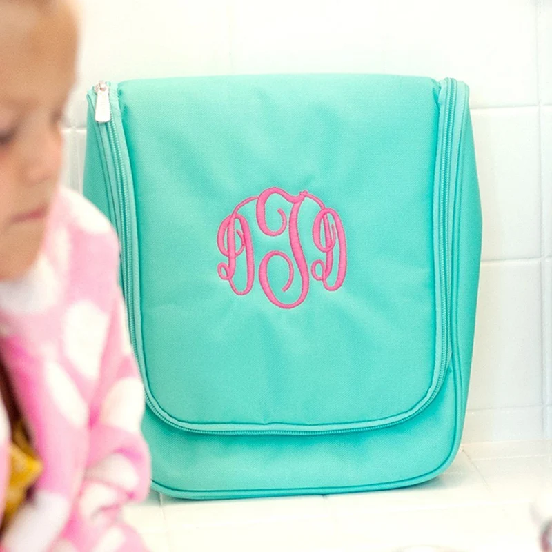 Mint Hanging Travel Case - Personalized