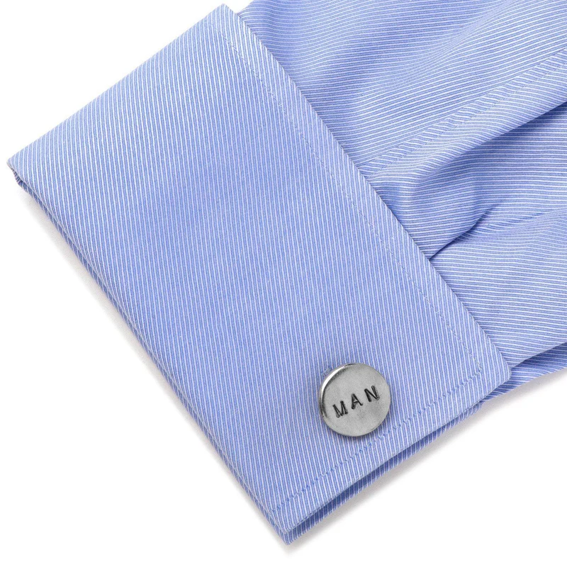 Pewter BEST MAN Cufflinks