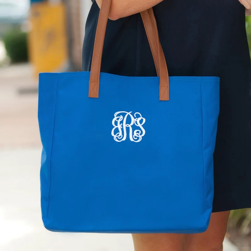 Royal Blue Tote - Personalized