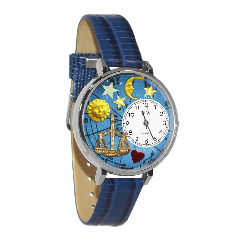 Libra Watch in Silver (Large)