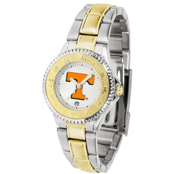 Tennessee Volunteers Ladies Competitor Two-Tone Band Watch