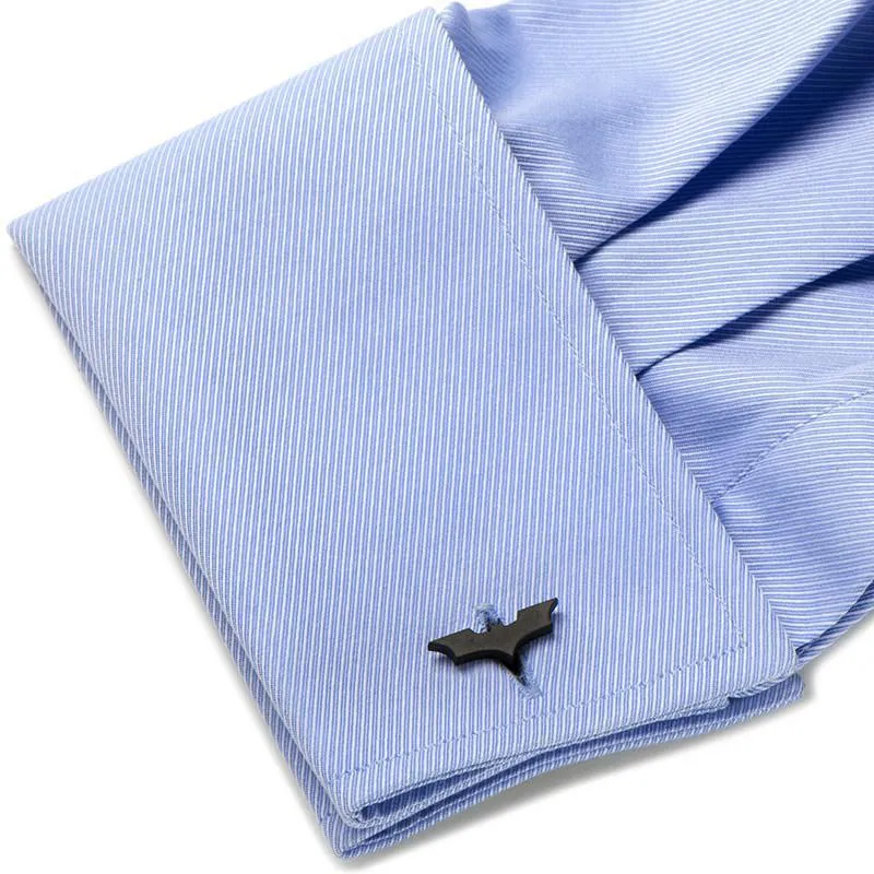 Satin Black Dark Knight Cufflinks