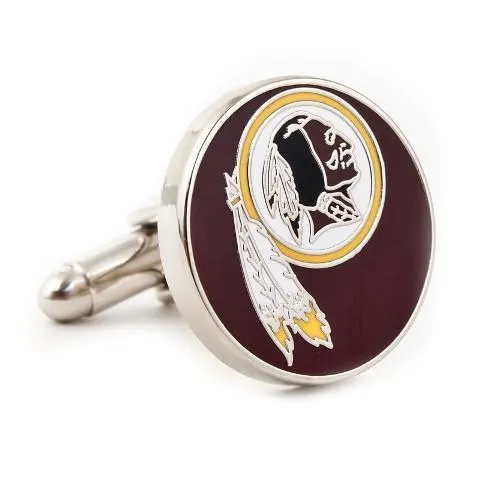 Washington Redskins Enamel Cufflinks