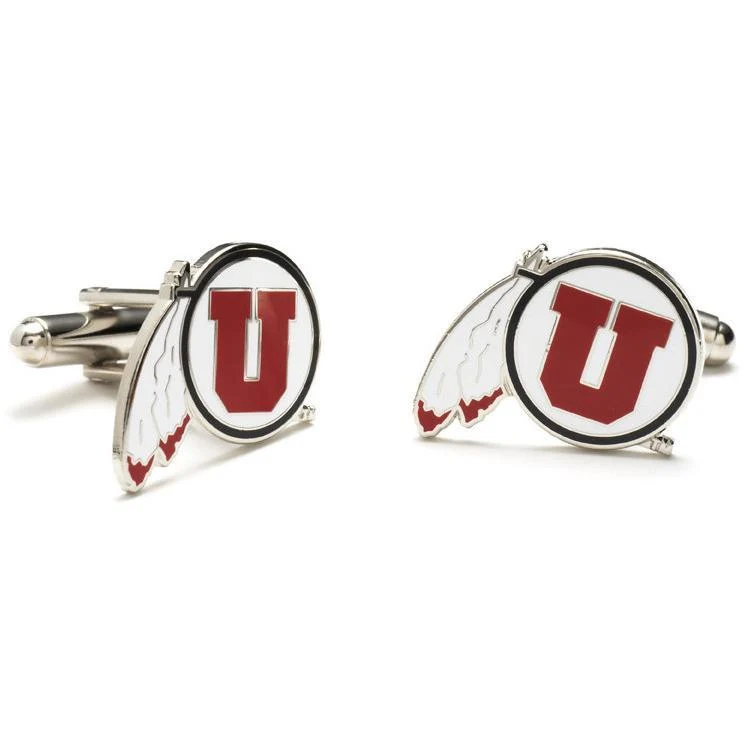 University of Utah Utes Enamel Cufflinks