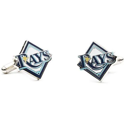 Tampa Bay Rays Enamel Cufflinks