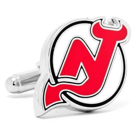 NJ Devils Cufflinks