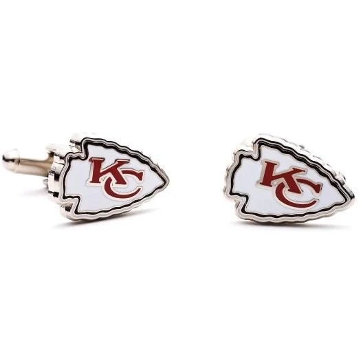 Kansas City Chiefs Enamel Cufflinks