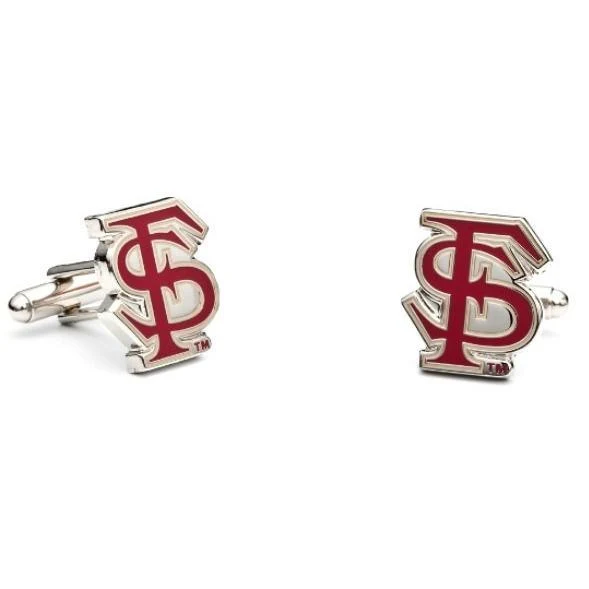 Florida State University Seminoles Enamel Cufflinks