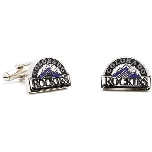 Colorado Rockies Enamel Cufflinks