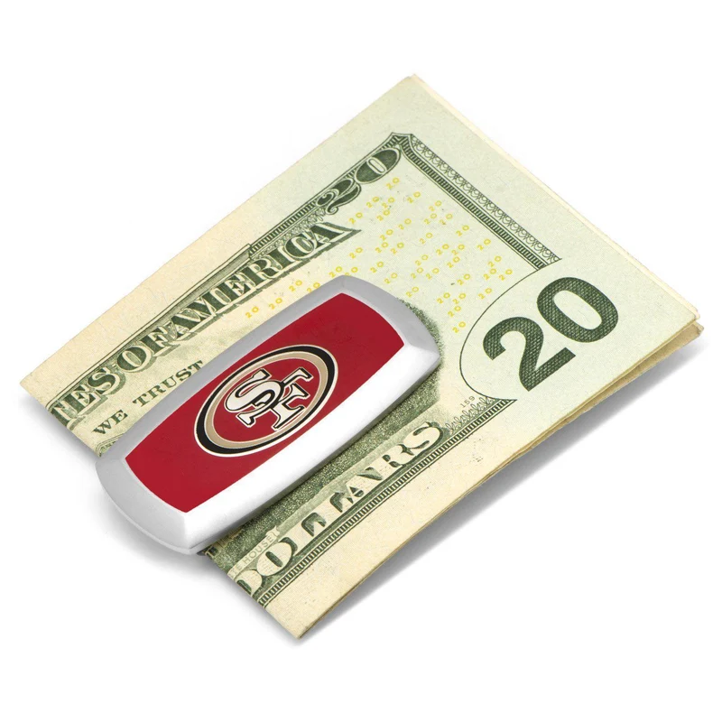 San Francisco 49er's Cushion Money Clip