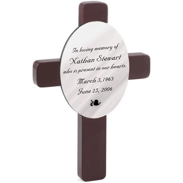 Oval Memorial Cross