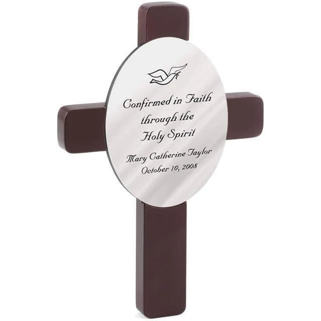 Oval Confirmation Cross