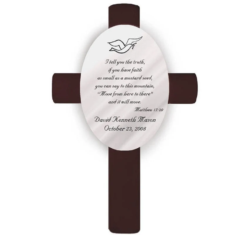 Oval Confirmation Cross