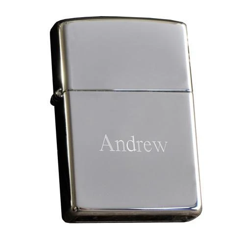 Zippo Personalized Chrome Lighter