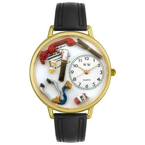 Doctor Watch in Gold (Large)